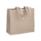 Shopper in Cotone Riciclato con Interno Laminato