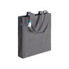 Shopper  in cotone riciclato 190 g/m2, manici lunghi e soffietto