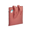 Shopper in cotone riciclato 280 g/m2, manici lunghi