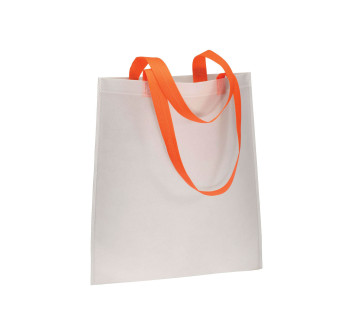 Shopper in TNT 70 g/m2 termosaldato, manici lunghi
