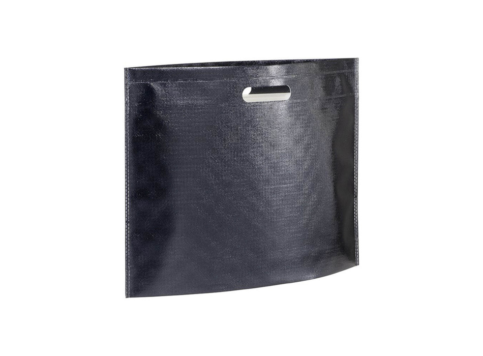 Shopper in TNT laminato metallizzata con laminatura più leggera e meno visibile