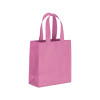 Shopper mini con soffietto in TNT 80 g/m2, manici corti Gheddi