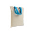 Shopper mini in cotone manici corti colorati