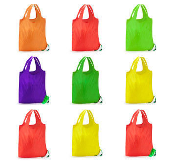 Shopper ripiegabile Focha a forma di Frutto Gheddi