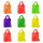 Shopper ripiegabile Focha a forma di Frutto Gheddi