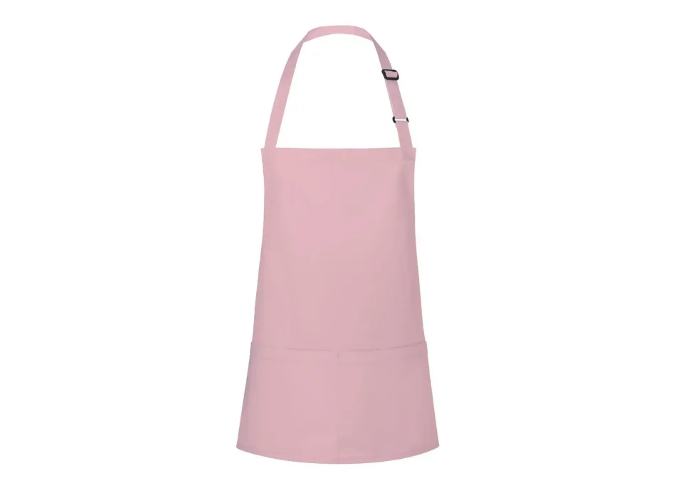 Short Bib Apron Basic With Buckle And Pocket  Gheddi