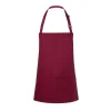 Short Bib Apron Basic With Buckle And Pocket  Gheddi