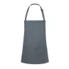 Short Bib Apron Basic With Buckle And Pocket  Gheddi