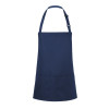 Short Bib Apron Basic With Buckle And Pocket 