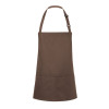 Short Bib Apron Basic With Buckle And Pocket 
