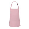 Short Bib Apron Basic With Buckle And Pocket 