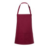 Short Bib Apron Basic With Buckle And Pocket 
