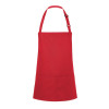 Short Bib Apron Basic With Buckle And Pocket 
