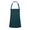 Short Bib Apron Basic With Buckle And Pocket 