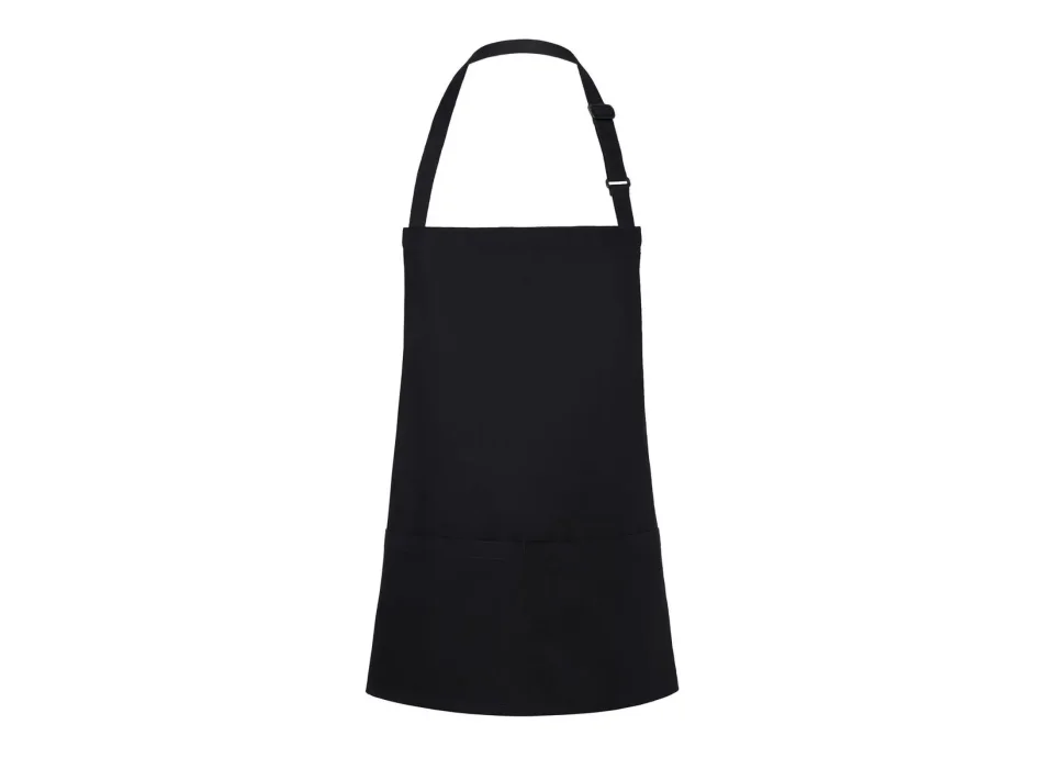 Short Bib Apron Basic With Buckle And Pocket  Gheddi