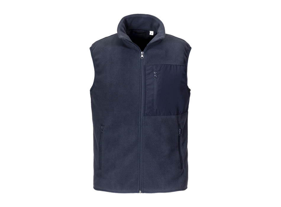 Smanicato in micropile unisex in tessuto 100% rigenerato da 240 g/m2 (100% poliestere ric.