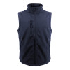 Smanicato softshell unisex in tessuto rigenerato da 280 g/m2 Gheddi