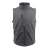 Smanicato softshell unisex in tessuto rigenerato da 280 g/m2 Gheddi