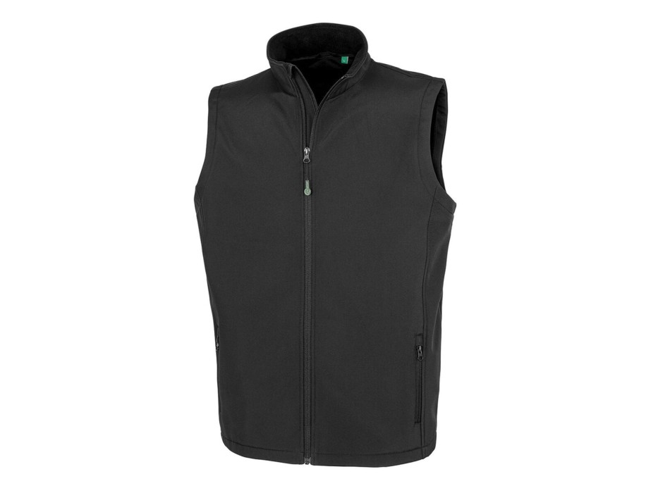 Men's Recycled 2-Layer Printable Softshell Bodywarmer