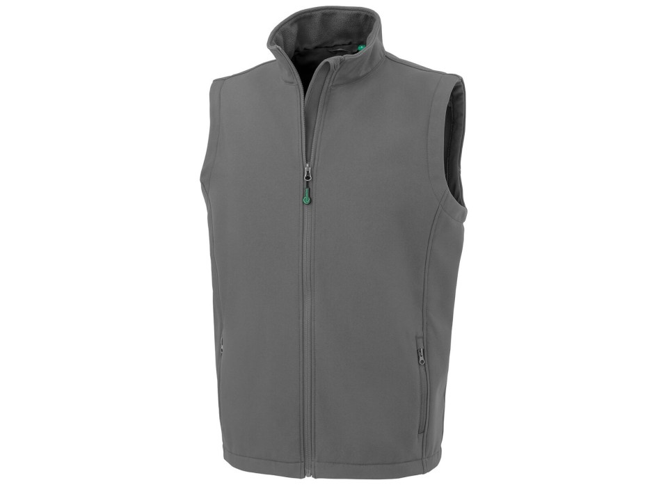 Men's Recycled 2-Layer Printable Softshell Bodywarmer