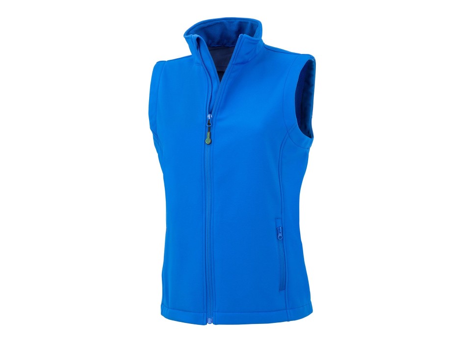 Women's Recycled 2-Layer Printable Softshell Bodywarmer