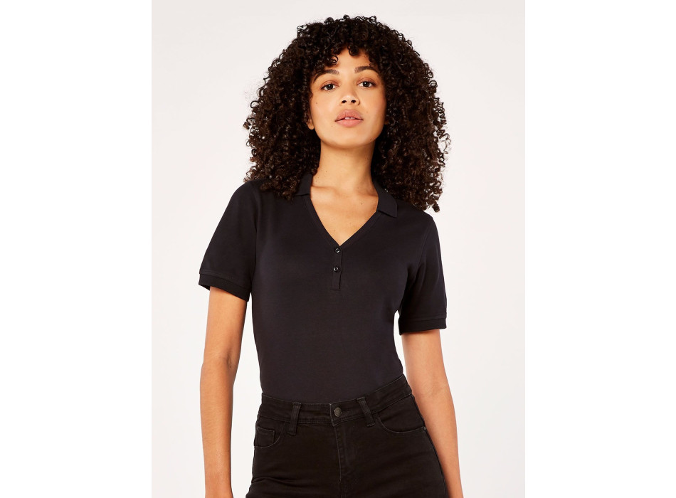 Sophia V-Neck Comfortec Polo Gheddi