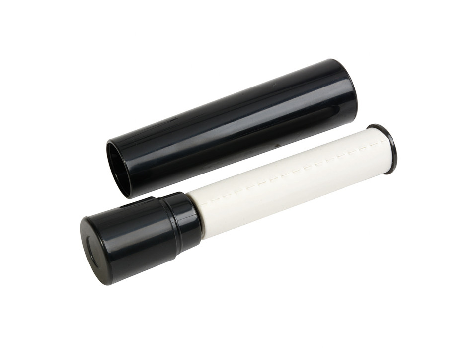 Spazzolina da viaggio in plastica con rotolo adesivo levapelucchi e tappo