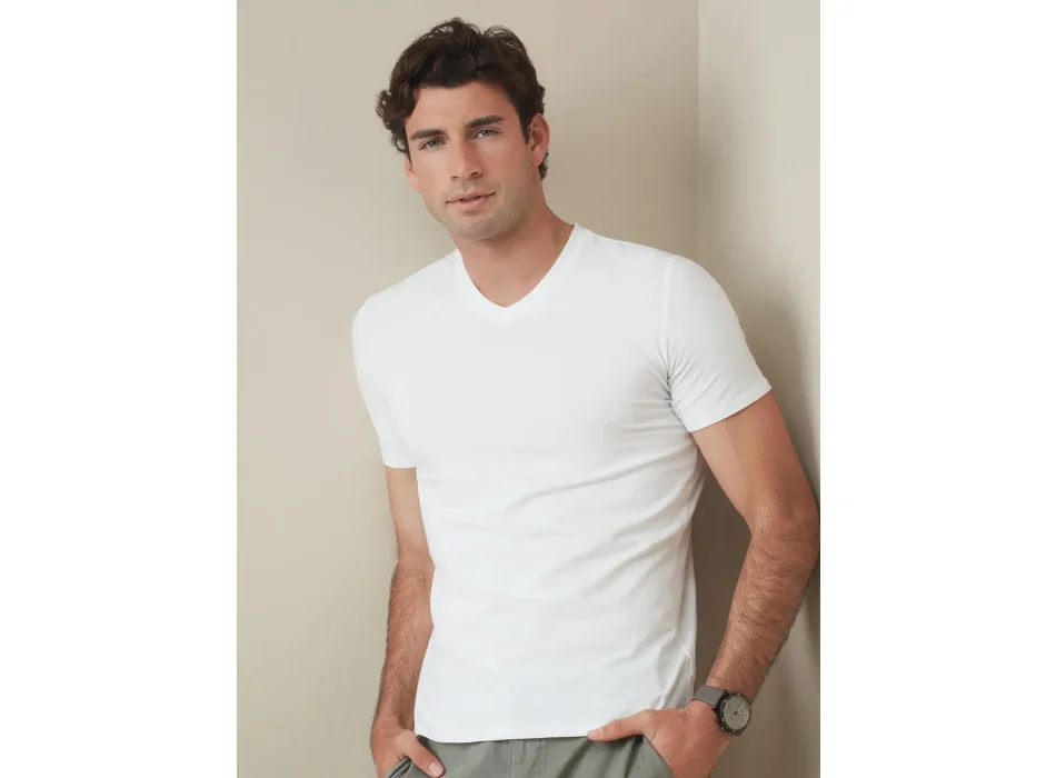 Stretch-T V-Neck Gheddi