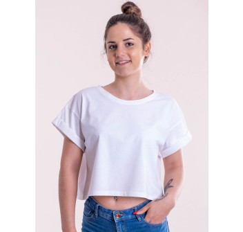 T-shirt donna cropped 