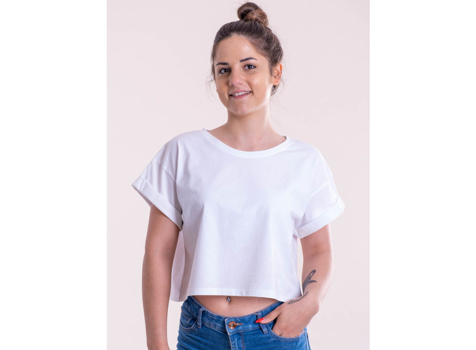 T-shirt donna cropped 