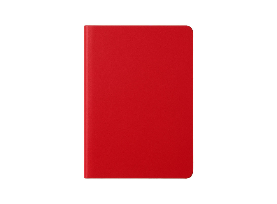 Taccuino con copertina flessibile in PU, 80 pagine a righe in carta bianca Gheddi