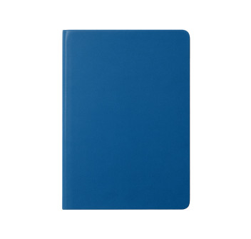 Taccuino con copertina flessibile in PU, 80 pagine a righe in carta bianca Gheddi
