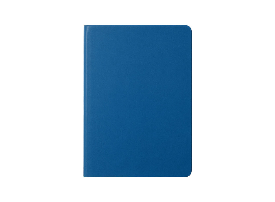 Taccuino con copertina flessibile in PU, 80 pagine a righe in carta bianca Gheddi