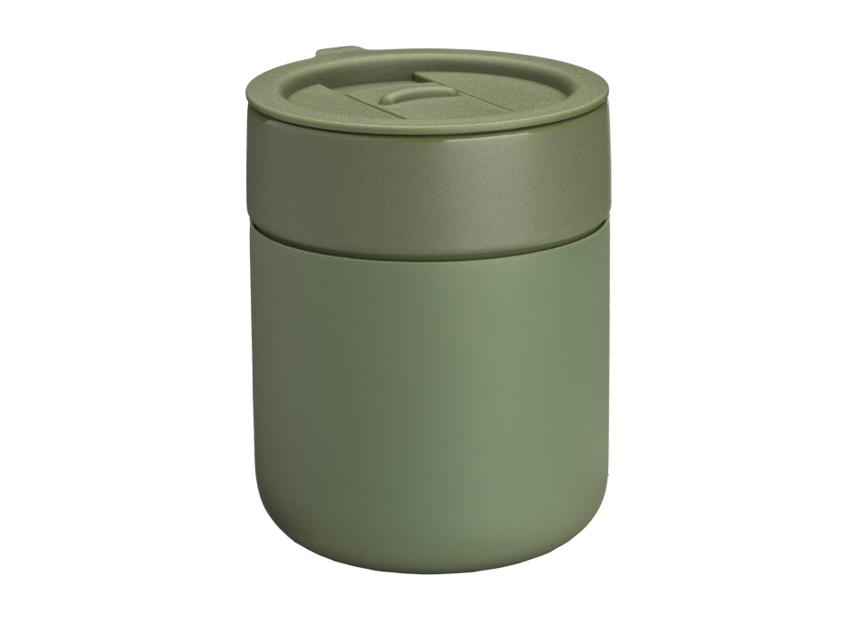 Tazza in ceramica con rivestimento in silicone da 300 ml