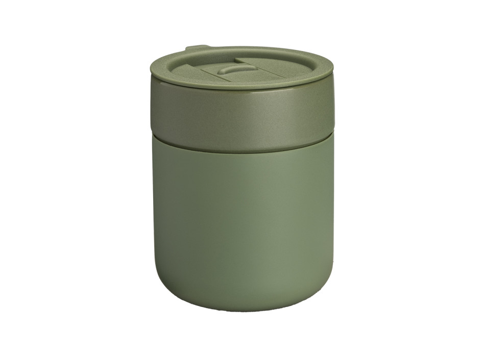 Tazza in ceramica con rivestimento in silicone da 300 ml