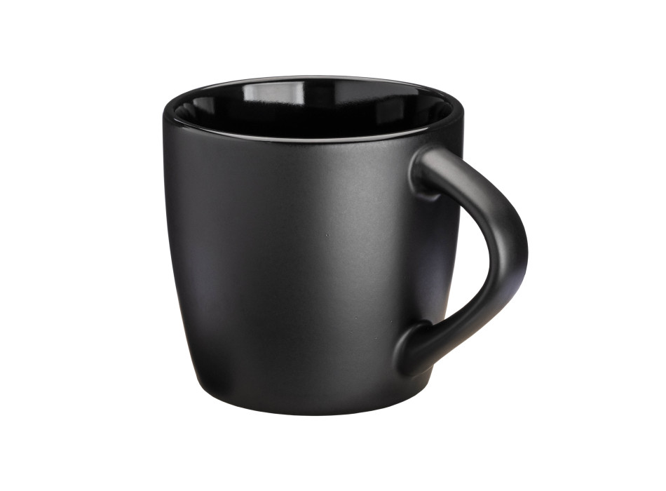 Tazza in ceramica da 320 ml. Con esterno opaco e interno lucido