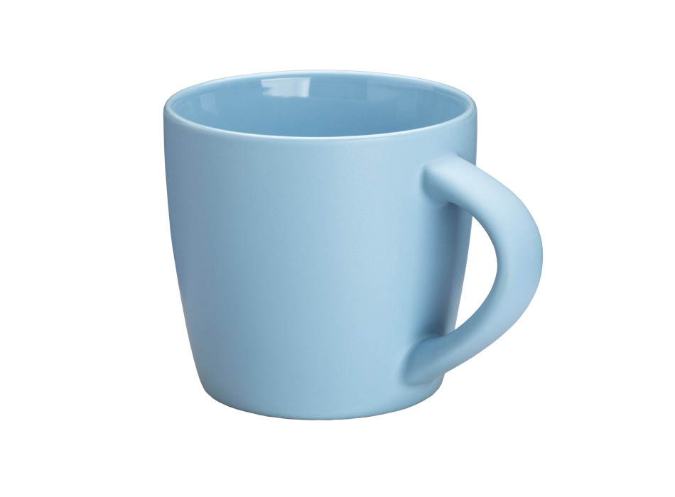 Tazza in ceramica da 320 ml. Con esterno opaco e interno lucido