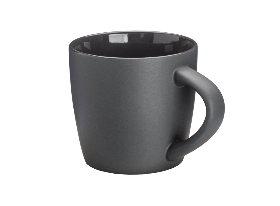 Tazza in ceramica da 320 ml. Con esterno opaco e interno lucido