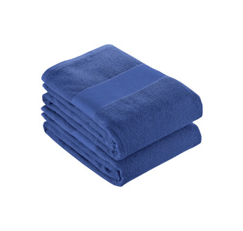 Telo in spugna di cotone 100 % ( 300 g/m2) con banda. 30x50 cm