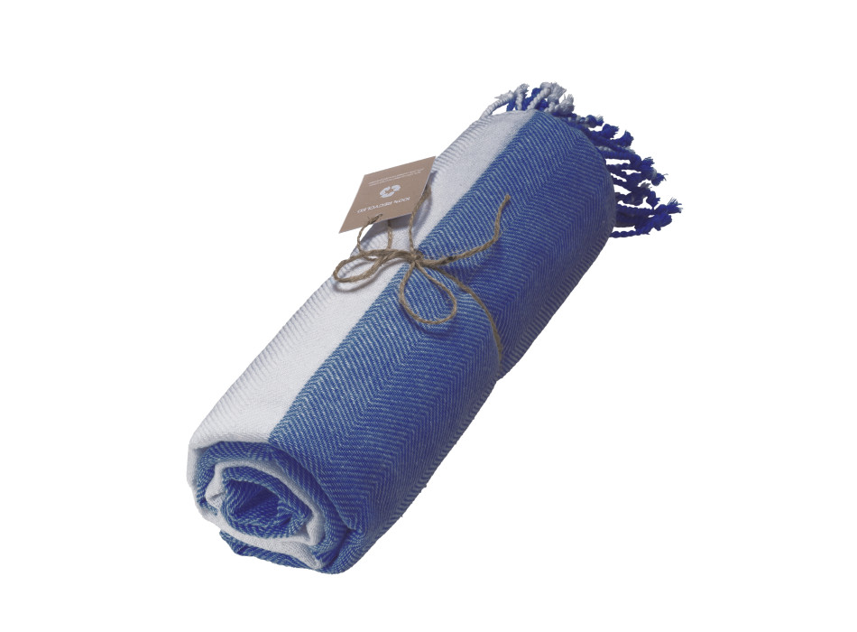 Telo mare/Fouta in cotone riciclato 180 g/m2 certificato GRS