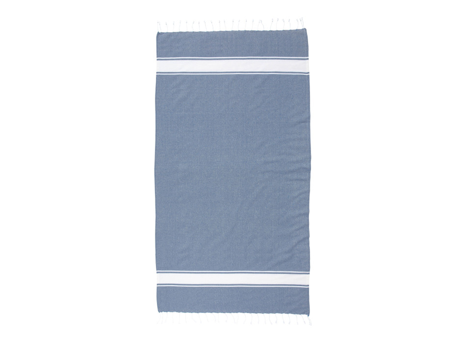 Telo mare in cotone riciclato da 150 g/m2 certificato GRS