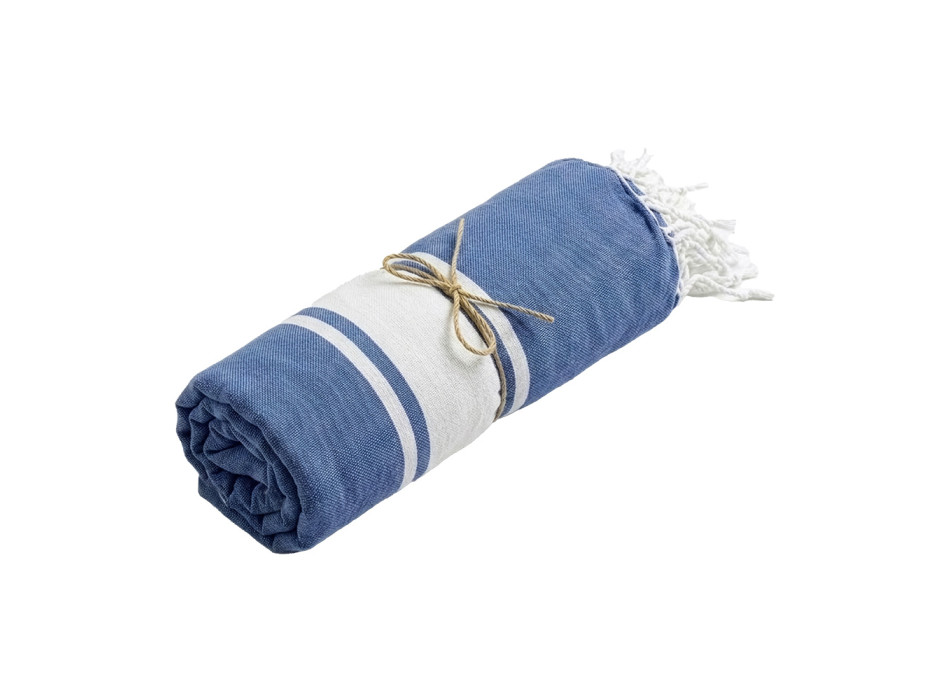 Telo mare in cotone riciclato da 150 g/m2 certificato GRS Gheddi