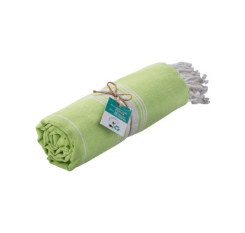Telo mare/pareo  in cotone riciclato  da 180 gr/m2