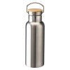Thermos in acciaio inossidabile (500 ml) con doppia parete isolante e tappo in bambù Gheddi
