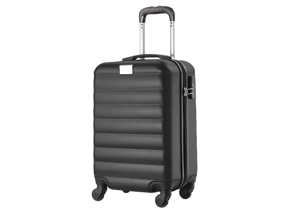 Trolley rigido  da 20 pollici in ABS con lucchetto di sicurezza e 4 ruote girevoli