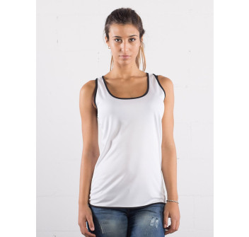 Ultra Tech Contrast Running and Sports Vest Gheddi