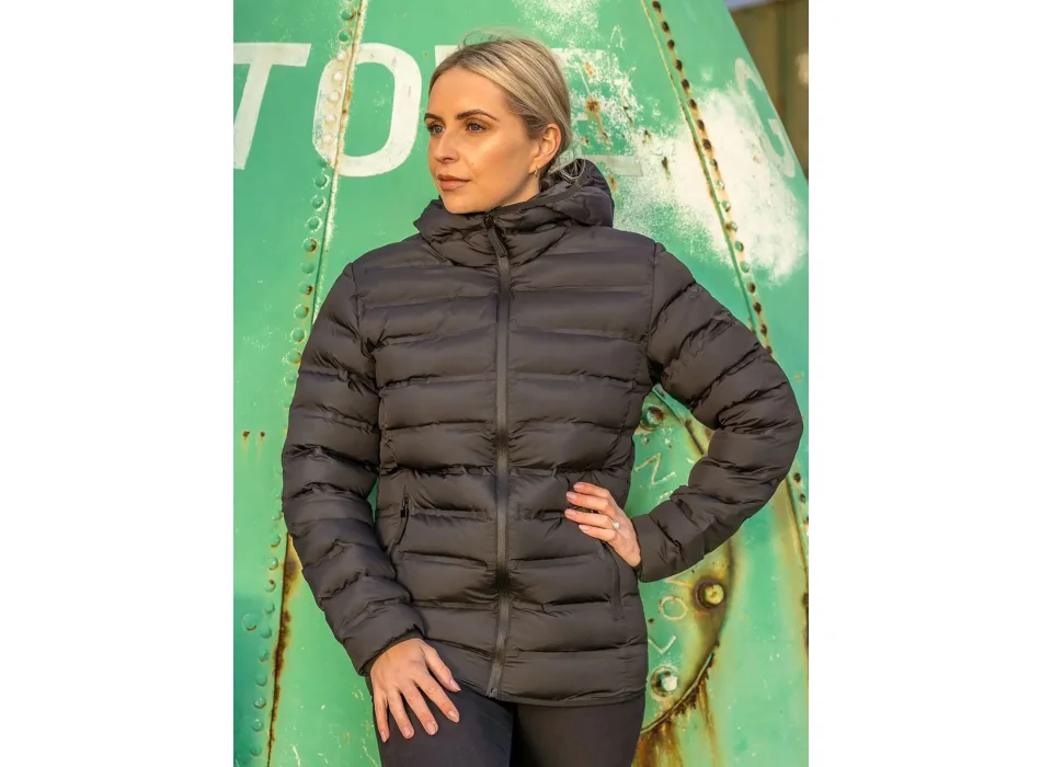 Ultrasonic Hooded Coat Gheddi