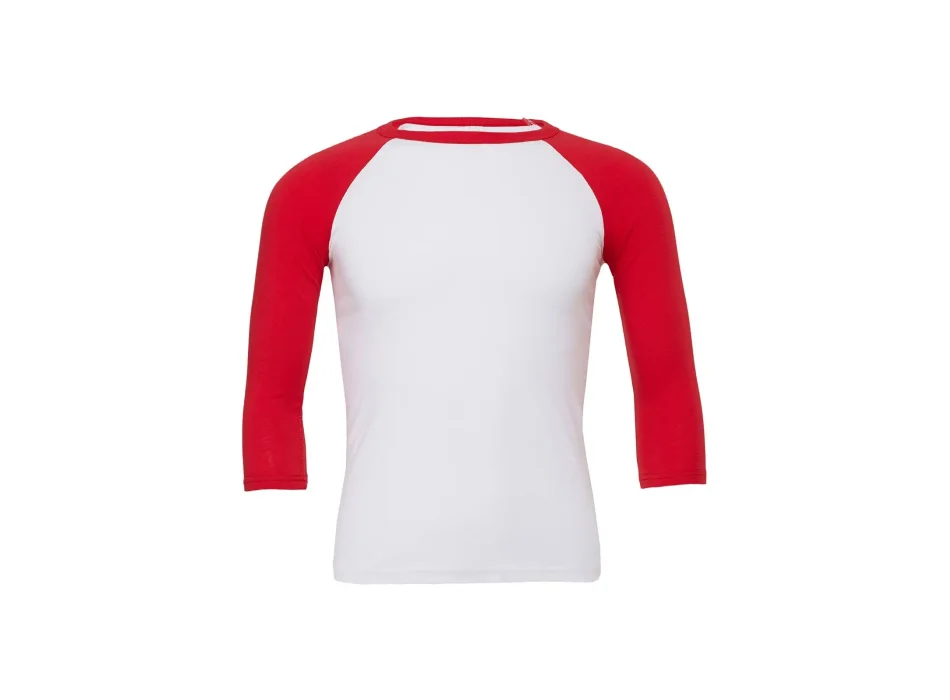 Unisex 3/4 Sleeve Baseball Tee Gheddi