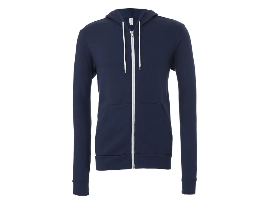 Unisex Sponge Fleece Full-Zip Hoodie Gheddi