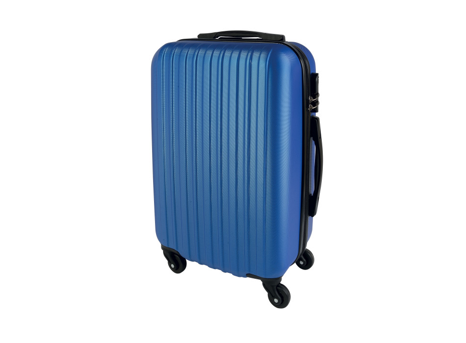 Valigia rigida (trolley) in ABS e interno foderato dimensioni standard bagaglio a MANO Gheddi